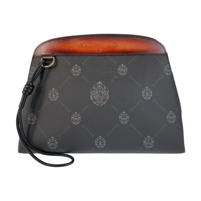 Berluti Escapard клатч бизнес сумка черный черный SilverHardware ПВХ - Изображение 1 из 4