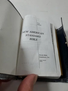 New American Bible Text Edition 1977 Red Letter Edition 5 1/8 x 3 1/4 x 1 - Picture 1 of 15