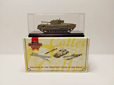 1:72 Matchbox Great Tanks of World DYM37584 Churchill Mk VII + Display Case - Image 1 of 4