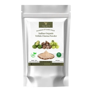Triphala Polvo Indio Origen Aryuvédico Orgánico Hierba Churna para Cuerpo Detox - Imagen 1 de 4