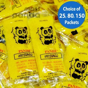 Kari-Out Chinese Hot Mustard, 8g Restaurant Portionspäckchen, einzeln verpackt - Bild 1 von 3