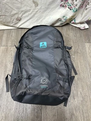 Mochila Mochila Vango Freedom 60 Litros Serie Planet Senderismo Camping Gris Azul Foto 1 de 4