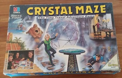 Crystal Maze Board Game 1993 Vintage | FREE POSTAGE ✅ **READ** MB Games  - Image 1 of 4