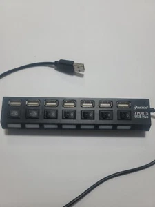 7 port USB for Laptop Computer Adapter, Multiport 2.0 Charger Splitter - Picture 1 of 5