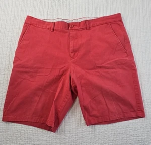 Old Navy Chino Shorts Men's Size 40 Red Ultimate Tech Built-In Flex Slim Preppy - Picture 1 of 12