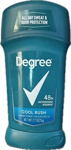 1 Degree 48H Antiperspirant Deodorant Solid Cool Rush 2.7 oz - Picture 1 of 1