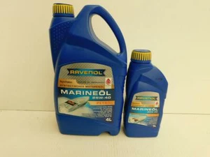 8,70 €/l Ravenol Marineoil Petrol SAE 25W-40 Synthetic 5 L aceite para gasolina marina - Imagen 1 de 1