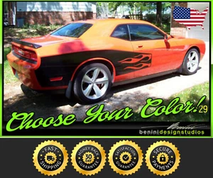 CUDA Billboard Racing Stripes FITS 2008-2014 2015-2023 Challenger SXT RT SRT8 14 - Picture 1 of 2