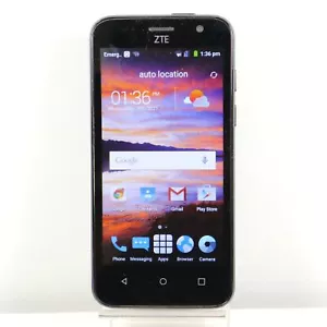 Kids Sensory Touch Camera Phone ZTE Overture 2 Z813 Cricket 4G LTE Blue 8 GB - Picture 1 of 5