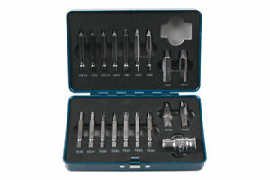 Laser 7678 19 Piece Extractor Set for Torx, Hex Fittings