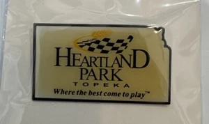 Spilla da bavero cravatta tac Heartland Park Topeka Kansas - Foto 1 di 4