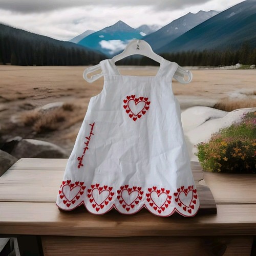 Abito bambino Agatha Ruiz de la Prada taglia 66 6 mesi cuore