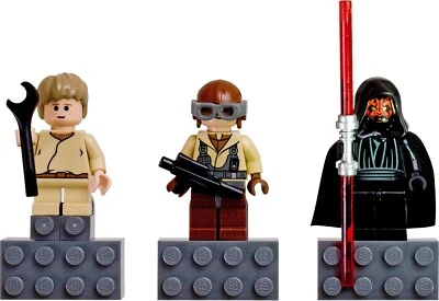 LEGO 852551 Star Wars Juego de Imanes Darth Maul 100% Completo + Lista de Piezas 2009 Foto 1 de 4