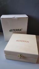 doTerra Wooden Essential Oil Box Storage Case Carrier Holds 25 Oils - New in Box