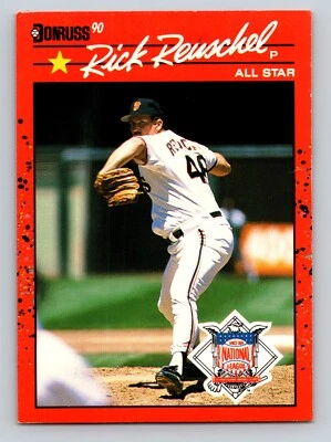 1990 Donruss 663 Rick Reuschel San Francisco Giants - Image 1 of 2