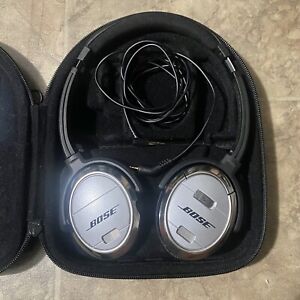 Bose Quiet Comfort 3 Acoustic Noise Cancelling Headphones w/ Case QC3 READ