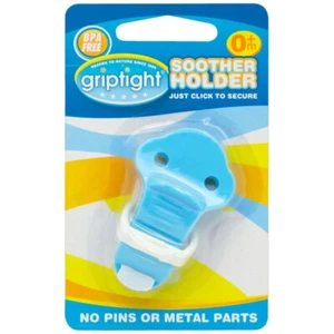 Soporte para chupete hermético clips ficticios bebés niños niñas chupete gancho sin BPA - Imagen 1 de 7