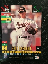 BRET BARBERIE  Baltimore Orioles 1995 DONRUSS TOP OF THE ORDER Card ODDBALL