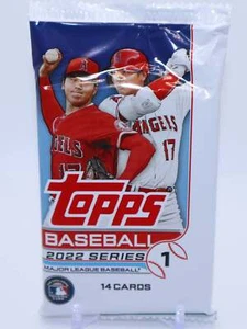 2022 Topps Series 1 Baseball Value Box Pack (14 Cards) - Picture 1 of 3