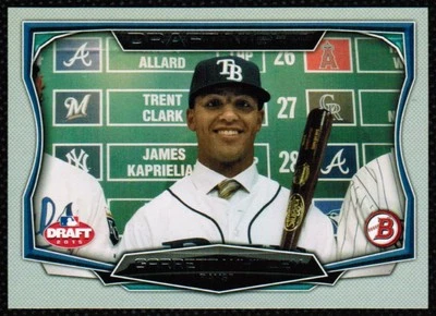 2015 Bowman Draft Picks & Prospects Night Garrett Whitley Tampa Bay Rays #DN-4 - Image 1 of 2