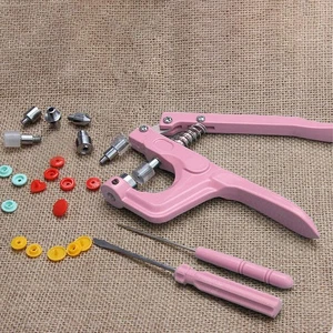 300 Pcs Plastic & Metal Snap Buttons W/ Snaps Pliers For Sewing & Crafting QMNB - Picture 1 of 13