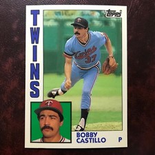 1984 Topps TIFFANY Set BOBBY CASTILLO #491 TWINS ** MINT ** HIGH GRADE **