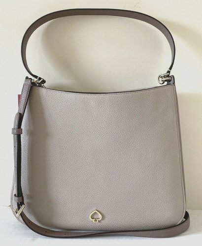 Nuova borsa a tracolla Kate Spade Kailee media doppio scomparto neutra multi