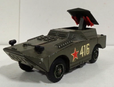 Solido #225 Soviet Army BTR 40 with Lance Rockets Diecast Metal - Image 1 of 4