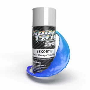 Spaz Stix Color Change Aerosol Paint Blue/Teal 3.5oz Can SZX05119 05119 - Picture 1 of 1