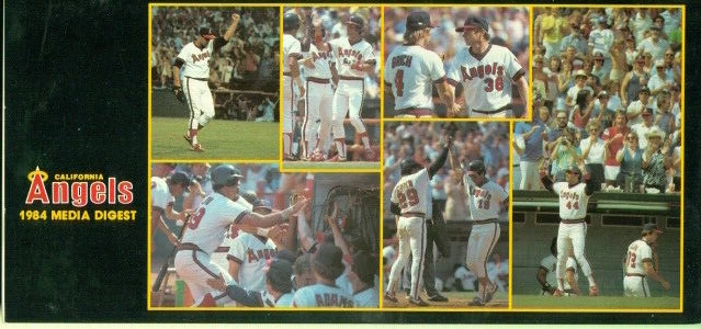 California Angels Media Guide Digest 1984 Foto 1 de 1
