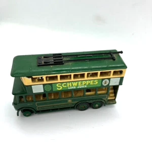 Lledo Nottingham Tramway Bus Diecast Metal Advertising Schweppes Lime juice - Picture 1 of 10