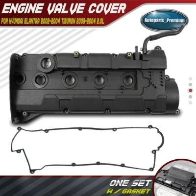 Tampa da válvula do motor com gaxeta para Hyundai Elantra 2003-2004 Tiburon 2003-2004 2.0L - Imagem 1 de 4