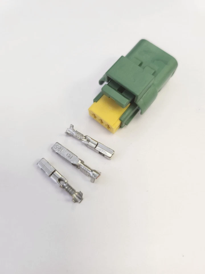 DELPHI 3 Way Green Sicma FCI Female Connector Kit
