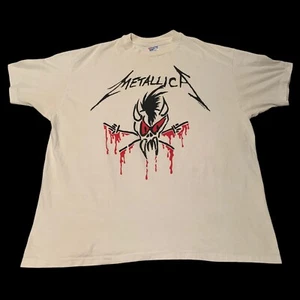 Vintage 1994 Metallica Binge and Purge Concert Tour T-Shirt XL - Picture 1 of 4