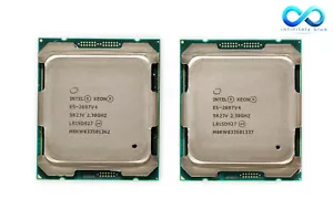 2X Intel Xeon E5-2697 V4 2.30GHz 18 Core CPU SR2JV - Picture 1 of 2