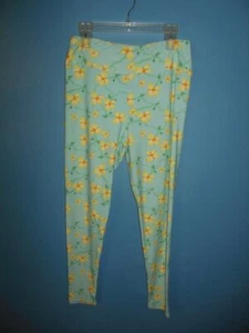 Ladies Lularoe Tall & Curvy Leggings Spring Floral Print - Picture 1 of 3