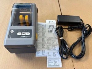 Zebra ZD411 Thermal Label Printer Wireless Wifi, Bluetooth, USB ZD4A022-D01W01EZ - Afbeelding 1 van 5