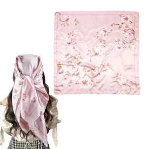 Silk Hair Wrap for Sleeping Scarves for Women Headwrap Satin Head Wrap Bandan... - Picture 1 of 8