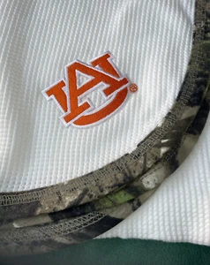 Manta térmica para bebé Auburn University blanca camuflada nueva con etiquetas - Imagen 1 de 4