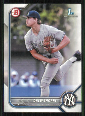 2022 Bowman Draft #BD25 Drew Thorpe - Image 1 of 2