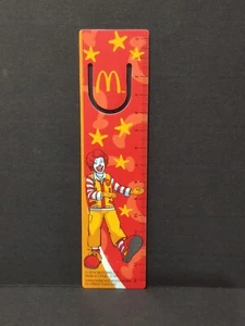 New 2014 McDonald's Malaysia Ronald Plastic Ruler Bookmark Kid's Party Pack - Picture 1 of 4