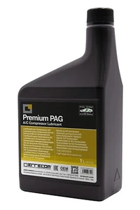 PREMIUM PAG OLIO PER IMPIANTI A/C R134a,R1234yf COMPRESSORI ELETTRICI ERRECOM 1L - Imagen 1 de 4