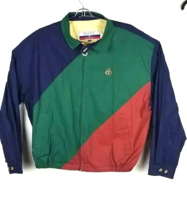 Chaqueta cortavientos deportiva Regatta para hombre vintage XLarge XL color bloque  Foto 1 de 4