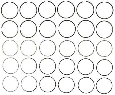 Комплект поршневых колец двигателя Mahle 50276CP - Изображение 1 из 4