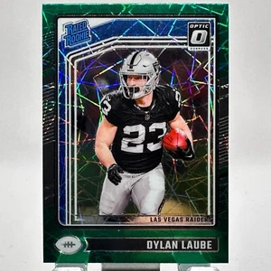 2024 Panini Donruss Optic - RR Dylan Laube #230 Green Velocity Prizm (RC) - Picture 1 of 2
