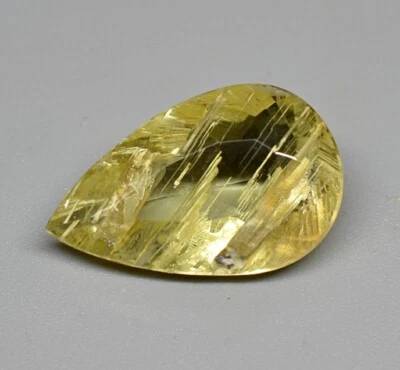 Beryl: Yellow 5.20 ct Pear Shape 16.50 x 10.50 x 5.60 mm Brazil y293 - Image 1 of 2