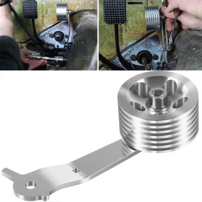 8511 Billet Aluminum Roller Gas Pedal for 1949-1977 Stock Volkswagen VW Bug Ghia - Image 1 of 4