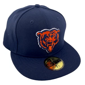 New Era Chicago Bears Basic Bear Logo Navy Blau/Grau UV 59Fifty Fitted Mütze - Bild 1 von 7