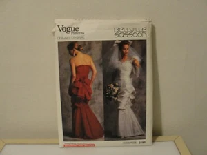 Vogue Patterns Designer Original Bellville Sassoon 2180 sz 6 evening/wedding - Picture 1 of 3