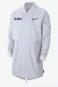 Nike Sideline LSU Louisiana State Tigers On Field Jacket DC0425-100 Large B38 - Picture 1 of 5